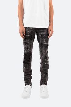 mnml gat好用吗, MNML | M140 Slim Denim - Black商品图片 6.1折