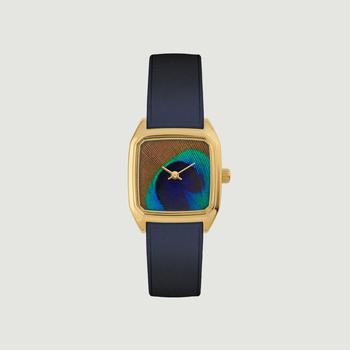 推荐Prima Paon Or leather watch Indigo LAPS商品