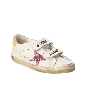 推荐Golden Goose Old School Leather Sneaker, 24, Pink商品