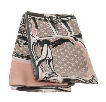 lv女装, [二手商品] Louis Vuitton | Louis Vuitton Monogram Nude Scarf商品图片 5折