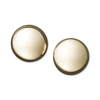 Macy's | Flat Ball Stud Earrings (7mm) in 14k Yellow or White Gold,商家Macy's,价格¥1707