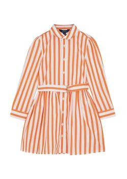 推荐KIDS Striped cotton-poplin shirt dress (3-6 years)商品