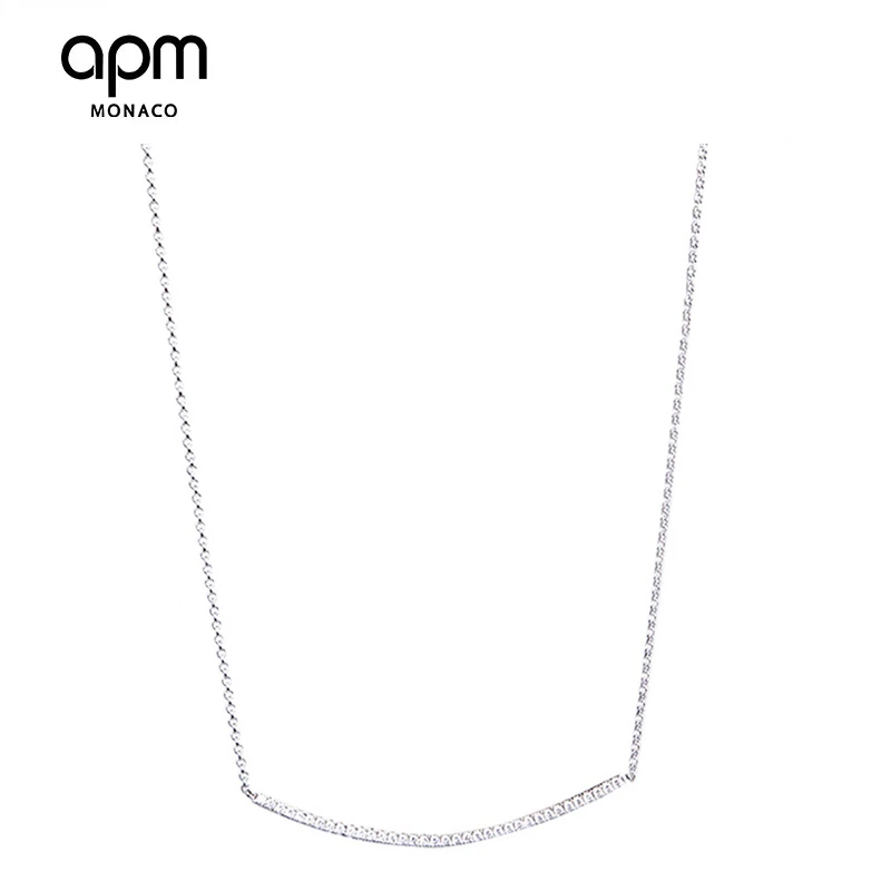 apm Monaco | apm MONACO 银色女士吊坠 AC2945OX,商家YCGJ,价格¥573