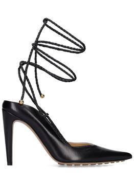 bottega veneta鞋马丁靴, Bottega Veneta | 100mm Spritz Leather Pumps商品图片 