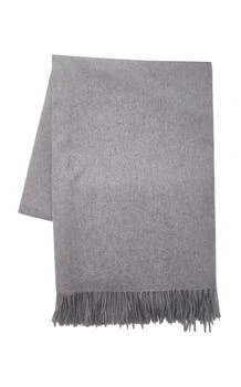 COLOMBO | Colombo - Cashmere Throw Blanket - Grey - Moda Operandi,商家Fashion US,价格¥2809