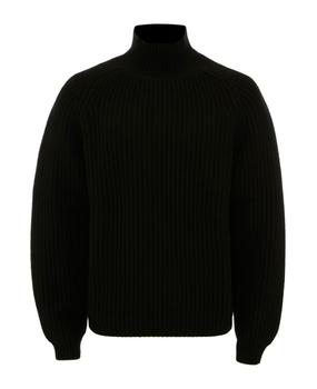 JW Anderson | Black Merino Wool Jumper商品图片,