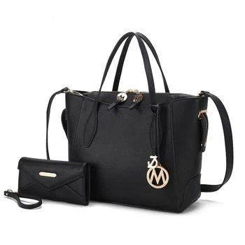 推荐Bruna Vegan Leather Women’s Tote Bag with Wallet-2 pieces商品