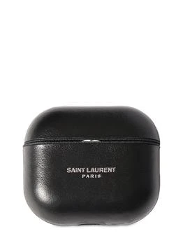 Yves Saint Laurent | Logo Leather Airpods 3 Case,商家LUISAVIAROMA,价格¥2403