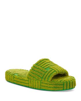 Bottega Veneta | Men's Resort Intreccio Jacquard Slide Sandals商品图片,