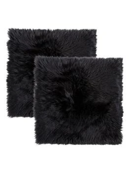 Natural | 2-Pack Sheepskin Seat Cover Set,商家Saks OFF 5TH,价格¥712