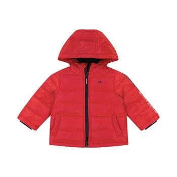 Tommy Hilfiger | Baby Boys Sleeve Logo Puffer Jacket,商家Macy's,价格¥141