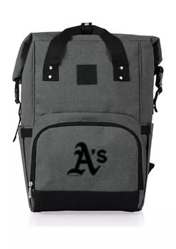 商品Heritage | MLB Oakland Athletics On The Go Roll-Top Cooler Backpack,商家Belk,价格¥950图片