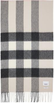 春装burberry围巾, Burberry | 灰色 & 白色格纹围巾商品图片 