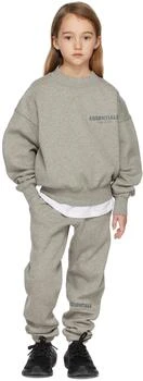 Essentials | Kids Grey Pullover Sweatshirt 6.2折