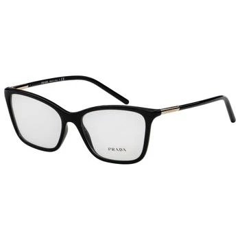 Prada | Prada 黑色 Cat-Eye 眼镜,商家Ashford,价格¥584