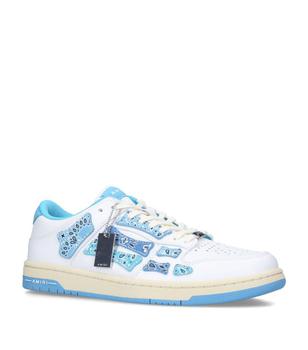 AMIRI | Leather Skeleton Low-Top Sneakers商品图片,
