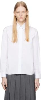 Maison Kitsune | White Baby Fox Shirt,商家Ssense US,价格¥1770