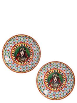 Dolce & Gabbana | Set Of 2 Soup Plates Multicolor,商家Wanan Luxury,价格¥2280