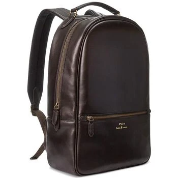 Ralph Lauren | Men's Leather Backpack,商家Macy's,价格¥2643