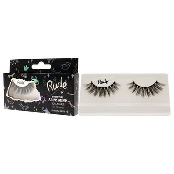 Rude Cosmetics | Essential Faux Mink 3D Lashes - Graceful by Rude Cosmetics for Women - 1 Pc Pair,商家Premium Outlets,价格¥96