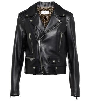 圣罗兰皮衣, Yves Saint Laurent | Leather biker jacket商品图片 