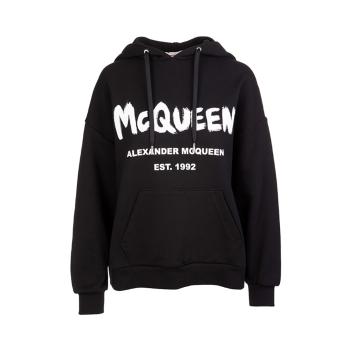 Alexander McQueen | ALEXANDER MCQUEEN 黑色女士卫衣/帽衫 674882-QZAD5-0520商品图片,独家减免邮费