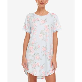 商品Flora Nikrooz | Women's Kathleen Floral Sleepshirt,商家Macy's,价格¥154图片