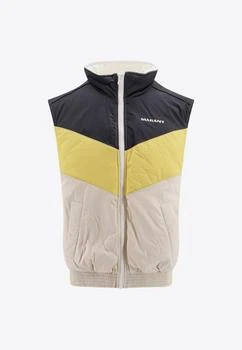 Isabel Marant | Bruce Colorblocked Padded Vest,商家Thahab,价格¥2550