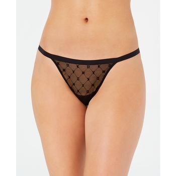 商品DKNY | Monogram Mesh Thong Underwear DK5029,商家Macy's,价格¥101图片