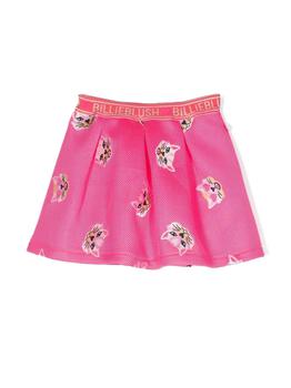 推荐Billieblush Pink Polyester Skirt商品