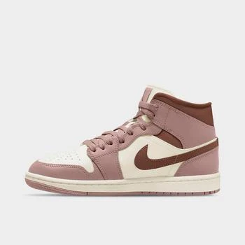 Jordan | Women's Air Jordan Retro 1 Mid Casual Shoes,商家Finish Line,价格¥938