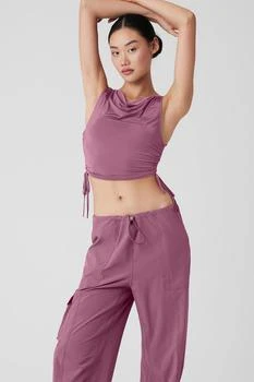 Alo | Standout Cropped Tank - Soft Mulberry,商家Alo yoga,价格¥362