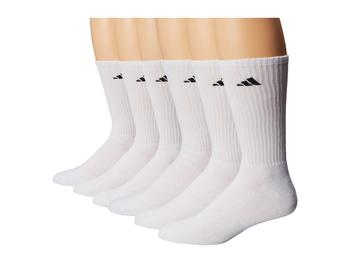 Adidas | Athletic 6-Pack Crew Socks商品图片,7.9折, 独家减免邮费