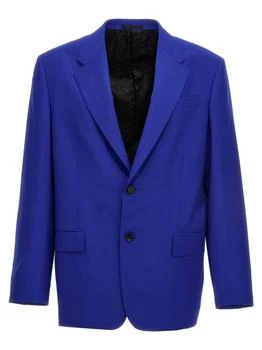 推荐Single-Breasted Blazer Jacket Jackets Blue商品