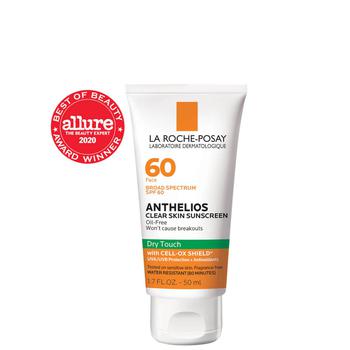 商品La Roche Posay Anthelios Clear Skin Dry Touch Sunscreen SPF 60,商家SkinStore,价格¥117图片