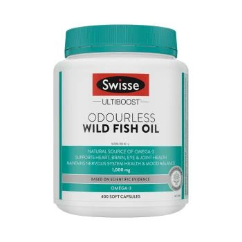 推荐Swisse野生深海鱼油400粒无腥高含量1000mg商品