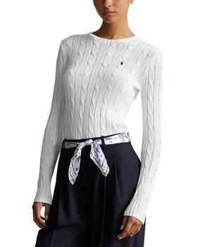 Ralph Lauren | Cotton Cable Knit Sweater,商家Bloomingdale's,价格¥1125