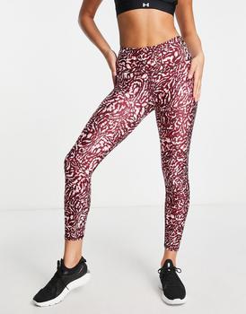 Under Armour | Under Armour Training Heat Gear leggings in pink print商品图片,