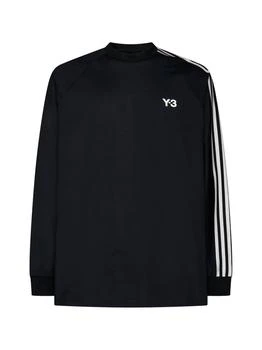 推荐Y-3 Logo Printed Striped Crewneck Sweatshirt商品