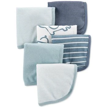 Carter's | Baby Boys Assorted Wash Cloths, Pack of 6 