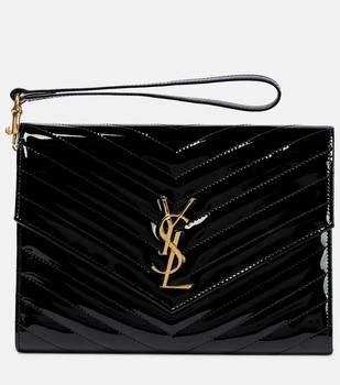 Yves Saint Laurent | Cassandre Small leather wallet on chain 