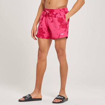 推荐MP Men's Atlantic Printed Swim Shorts - Magenta商品