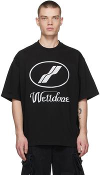 We11done | Black Logo T-Shirt商品图片,额外8.5折, 独家减免邮费, 额外八五折