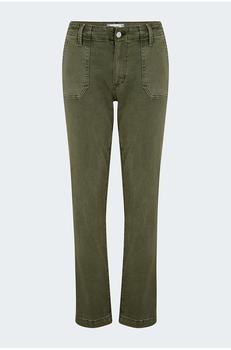 Paige, Paige | Paige - Mayslie Straight Ankle in Vintage Ivy Green商品图片 