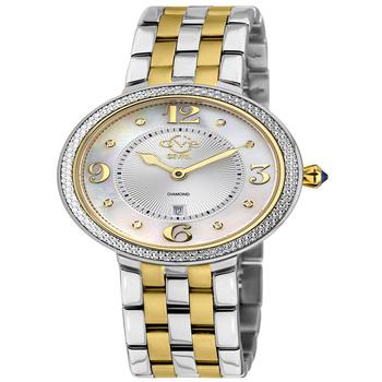 Gevril是什么牌子, Gevril | Women's Verona Swiss Quartz Tow-Tone Stainless Steel Bracelet Watch 37mm商品图片 