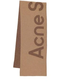 推荐Acne Logo Wool Scarf商品