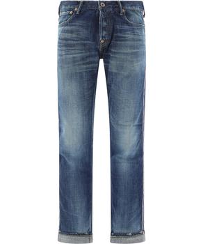 Evisu | Evisu Men's Blue Cotton Jeans商品图片,