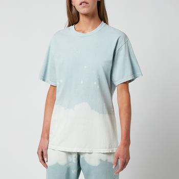 推荐La Detresse Women's Seafoam Acid Wash T-Shirt - Green商品