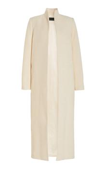 推荐Brandon Maxwell - Women's Long Boxy Coat - White - US 2 - Moda Operandi商品