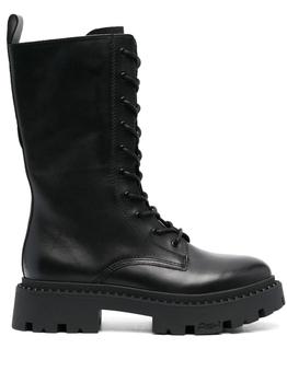 推荐Gaga leather biker boots商品